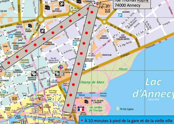 Annecy Center 2 Steps From The Lake Cozy And Renovated!